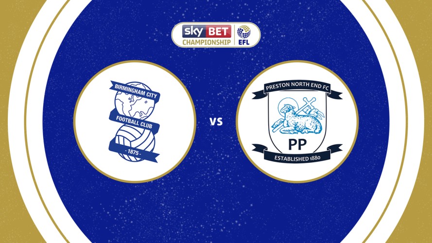 Birmingham City vs Preston North End event artwork
