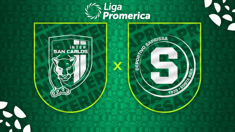 Inter de San Carlos vs Deportivo Saprissa event artwork