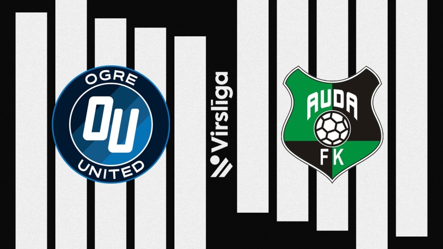 Ogre United vs Auda Kekava event artwork