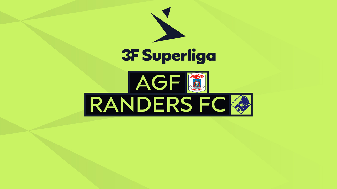 Kamp for AGF Aarhus vs Randers FC