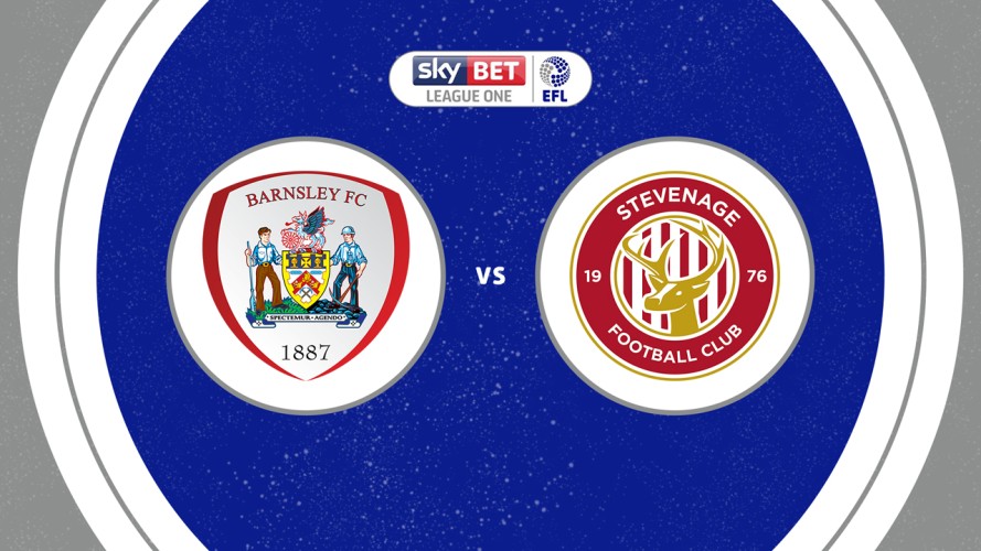 Barnsley vs Stevenage event artwork
