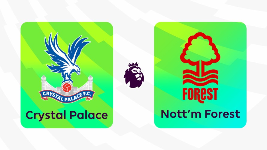 Crystal Palace vs Nottingham Forest event artwork
