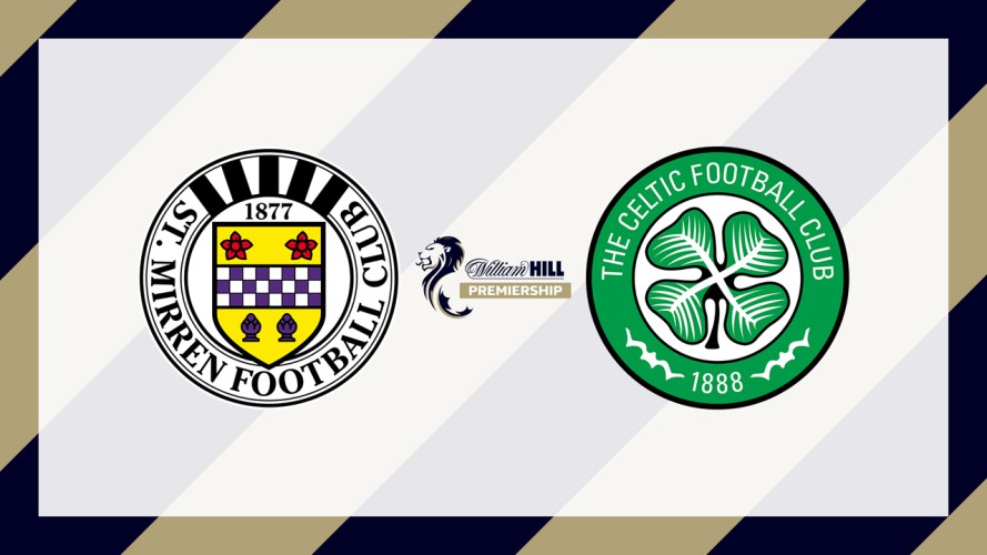 St Mirren vs Celtic event artwork