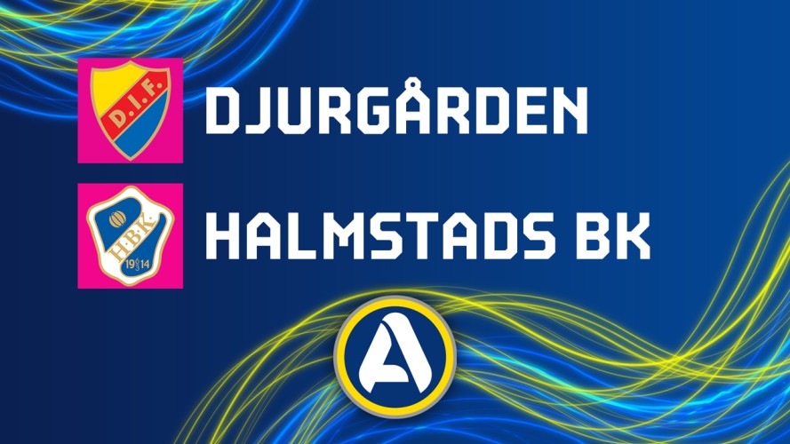 Djurgården vs Halmstad event artwork