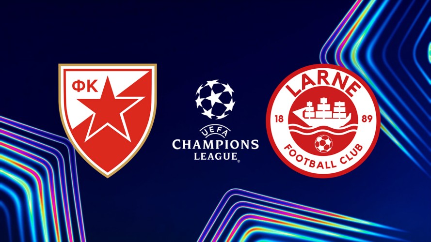 Crvena Zvezda vs Larne event artwork