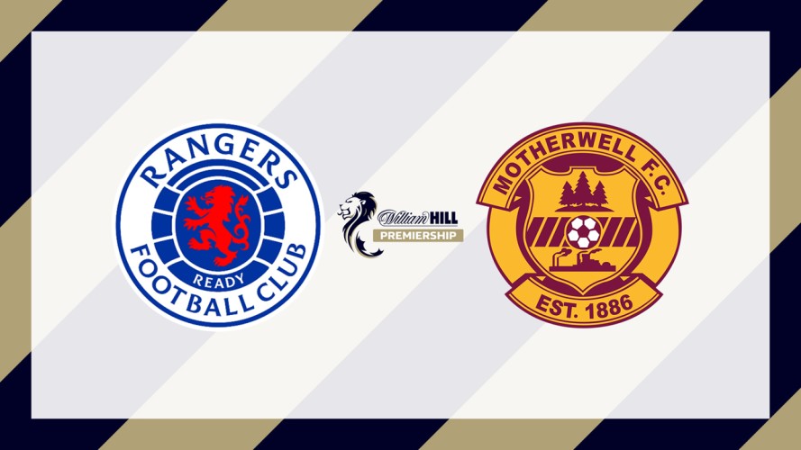 Rangers vs Motherwell event artwork