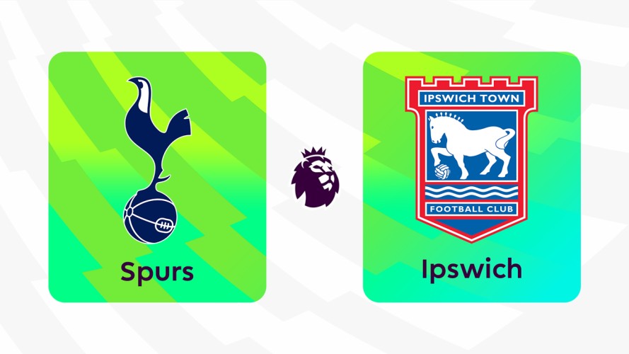 Tottenham vs Ipswich event artwork