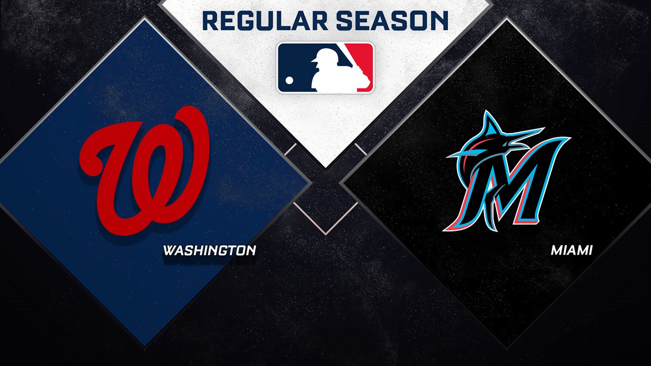 Washington Nationals vs Miami Marlins (1-4)