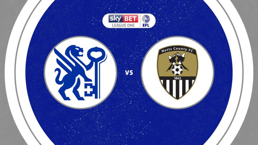 Peterborough United vs Notts County event artwork