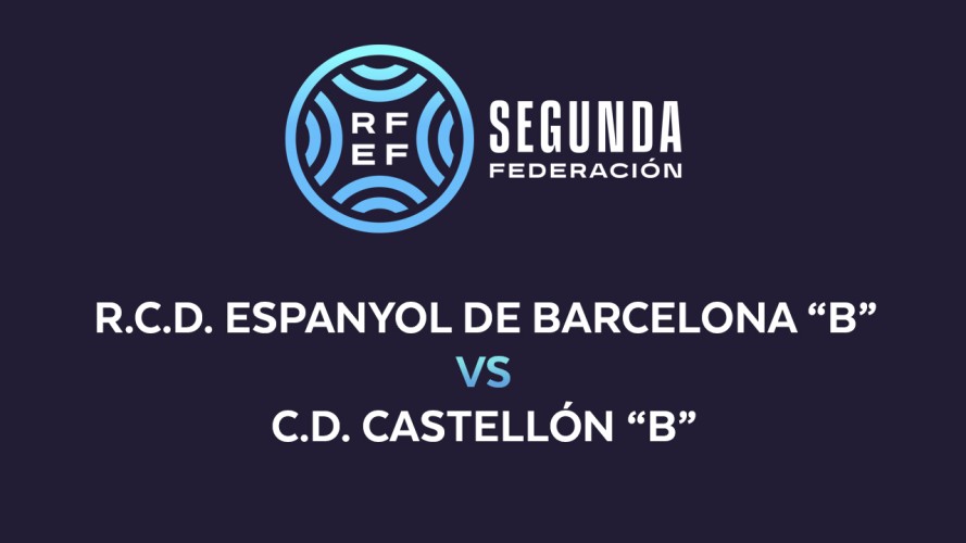 Espanyol B vs Castellón B event artwork