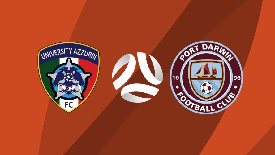 University Azzurri vs Port Darwin event artwork