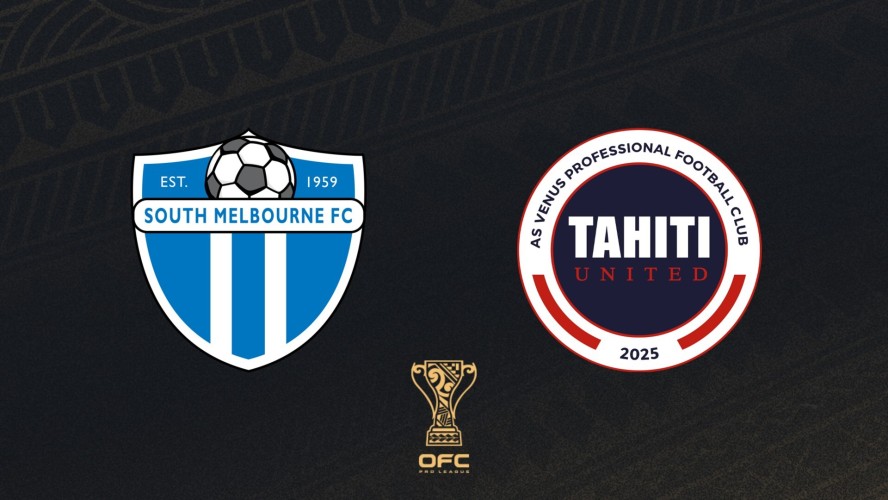 South Melbourne vs Tahiti United event artwork