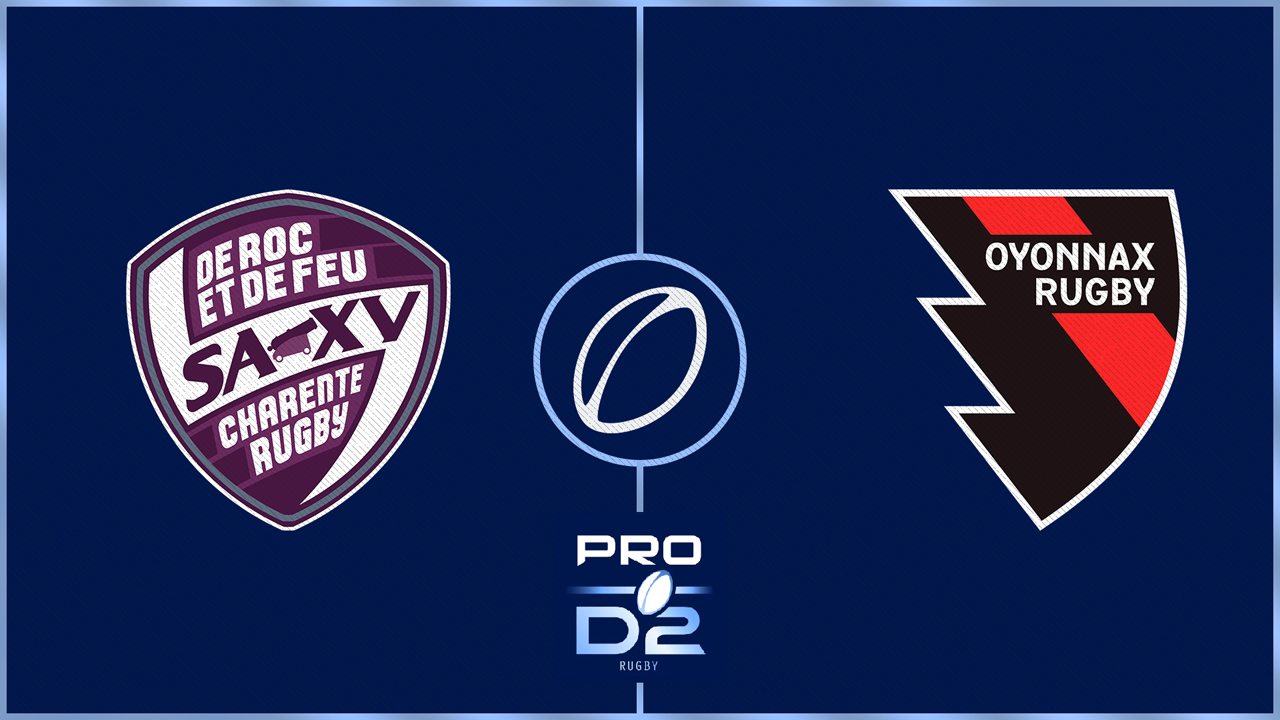 Soyaux Angoulême XV Charente vs Oyonnax Rugby