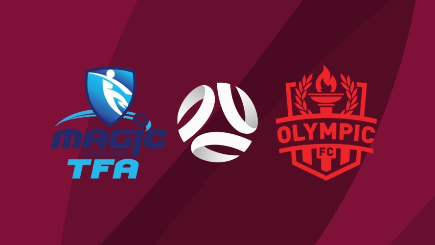 Magic United vs Olympic FC event artwork