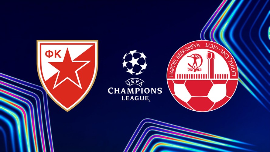 Crvena Zvezda vs Hapoel Be'er Sheva event artwork