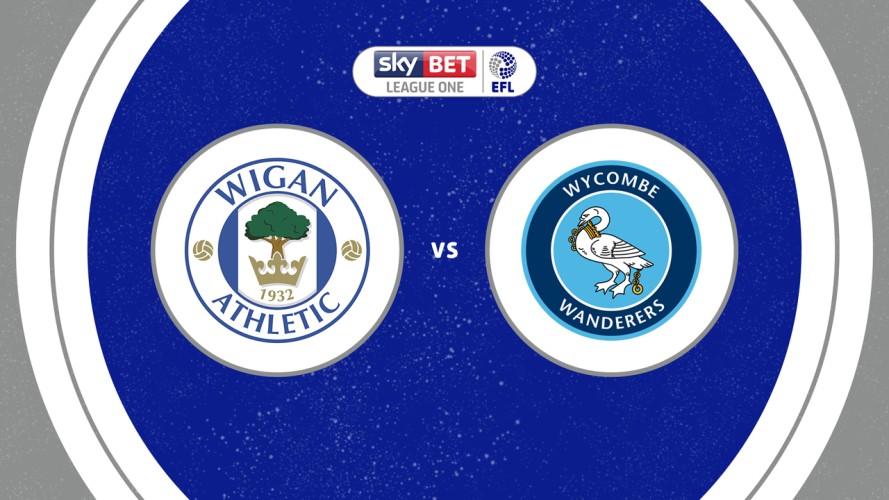 Wigan Athletic vs Wycombe Wanderers event artwork
