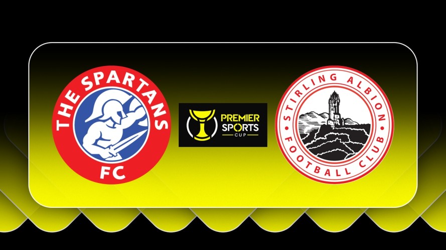 The Spartans vs Stirling Albion event artwork