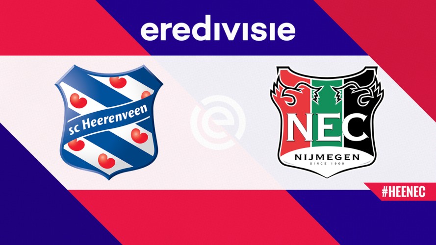 Heerenveen vs NEC Nijmegen event artwork
