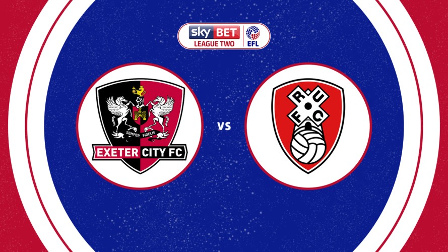 Exeter City vs Rotherham United event artwork
