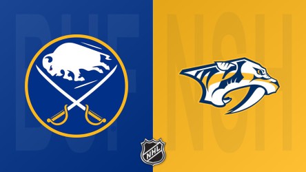 Nashville Predators vs Buffalo Sabres thumbnail artwork
