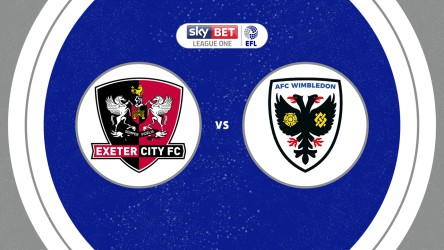 Exeter City vs AFC Wimbledon thumbnail artwork