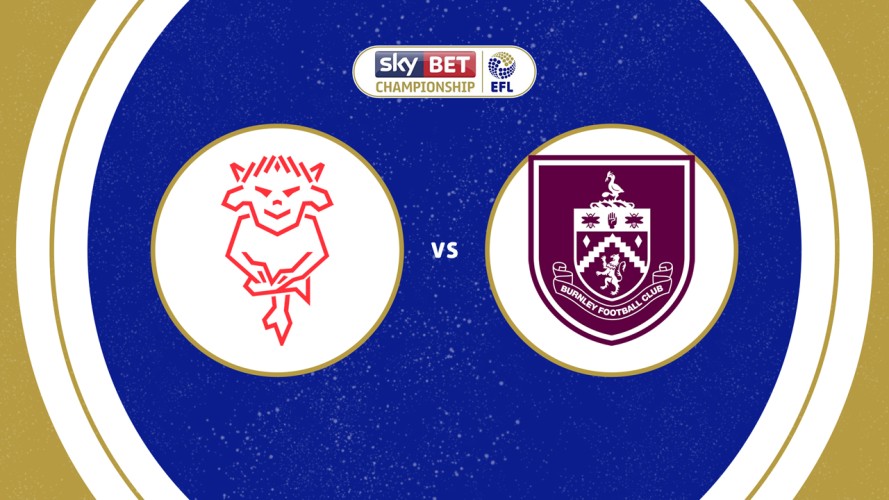 Lincoln City vs Burnley event artwork