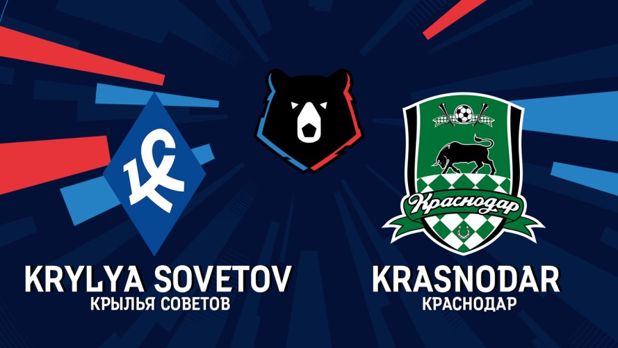 Krylia Sovetov Samara vs Krasnodar event artwork