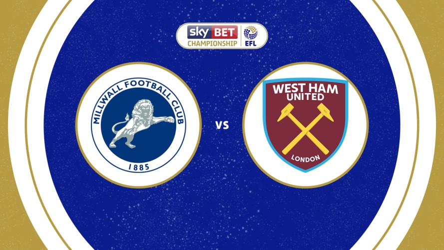 Millwall vs West Ham United event artwork