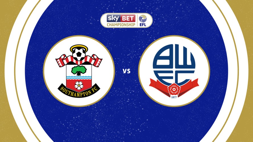 Southampton vs Bolton Wanderers event artwork
