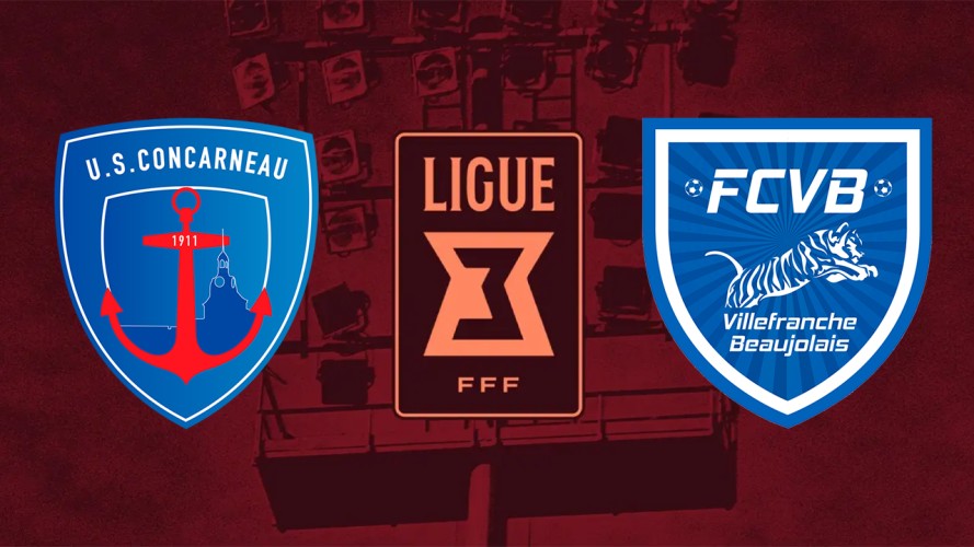 Concarneau vs Villefranche Beaujolais event artwork
