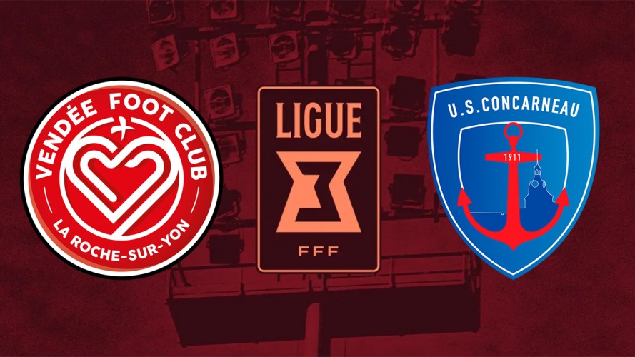 VFC La Roche-sur-Yon vs Concarneau event artwork