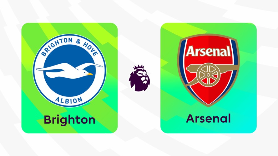 Brighton vs Arsenal event artwork