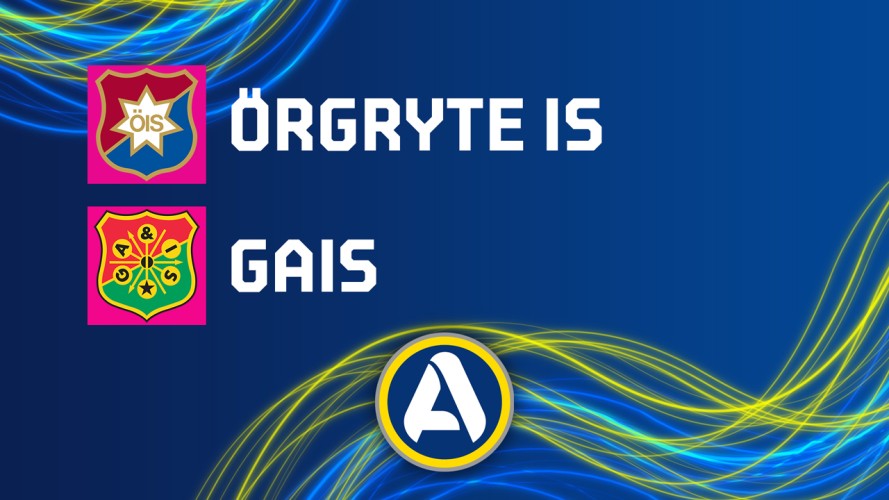 Örgryte vs GAIS event artwork