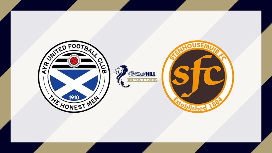 Ayr United vs Stenhousemuir event artwork