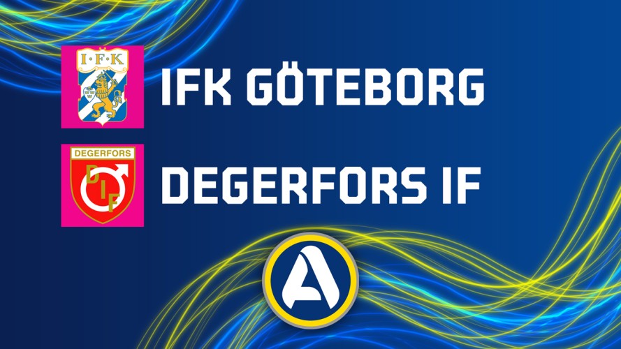 IFK Göteborg vs Degerfors event artwork