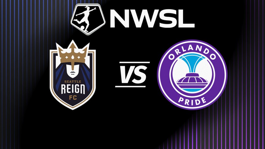 Seattle Reign vs Orlando Pride event artwork