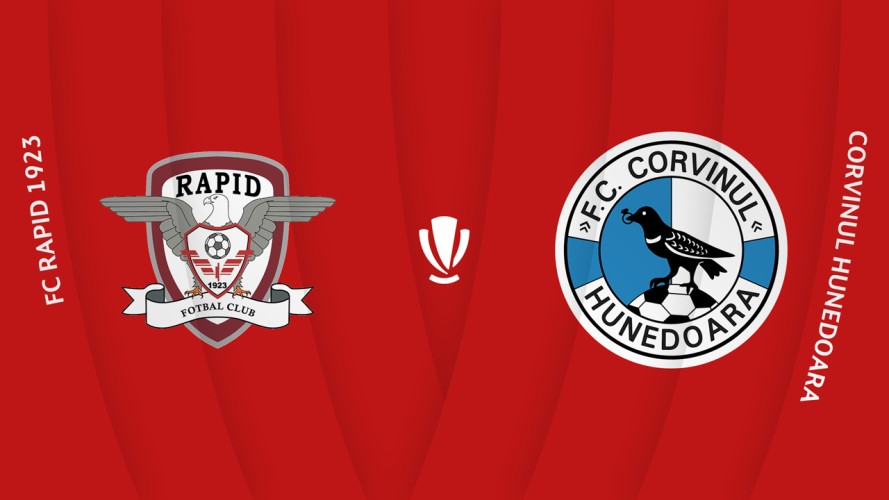 Rapid București vs Corvinul Hunedoara event artwork
