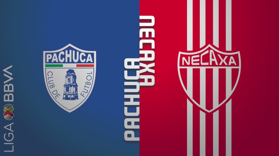 Pachuca vs Necaxa event artwork