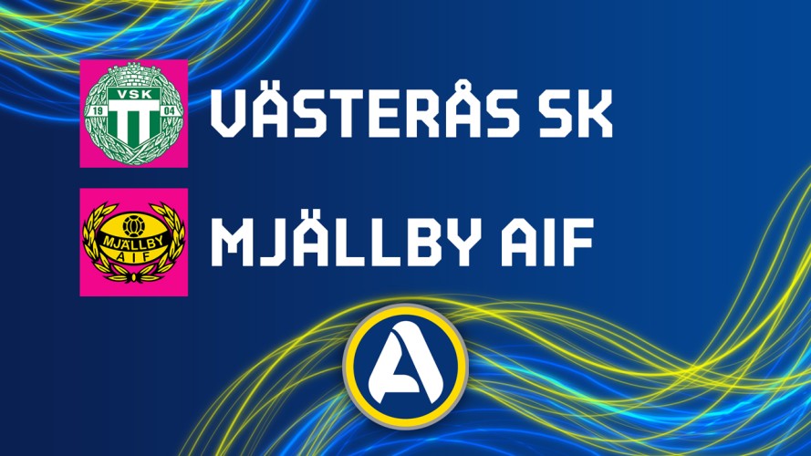 Västerås vs Mjällby event artwork