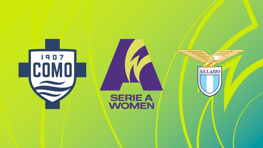 Como 1907 Women vs Lazio Women event artwork