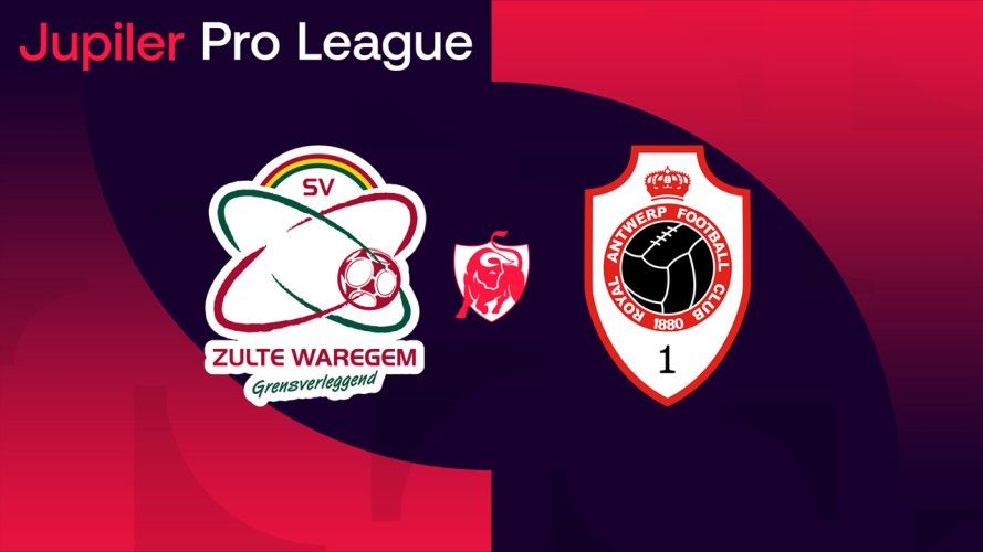 Zulte Waregem vs Antwerp event artwork