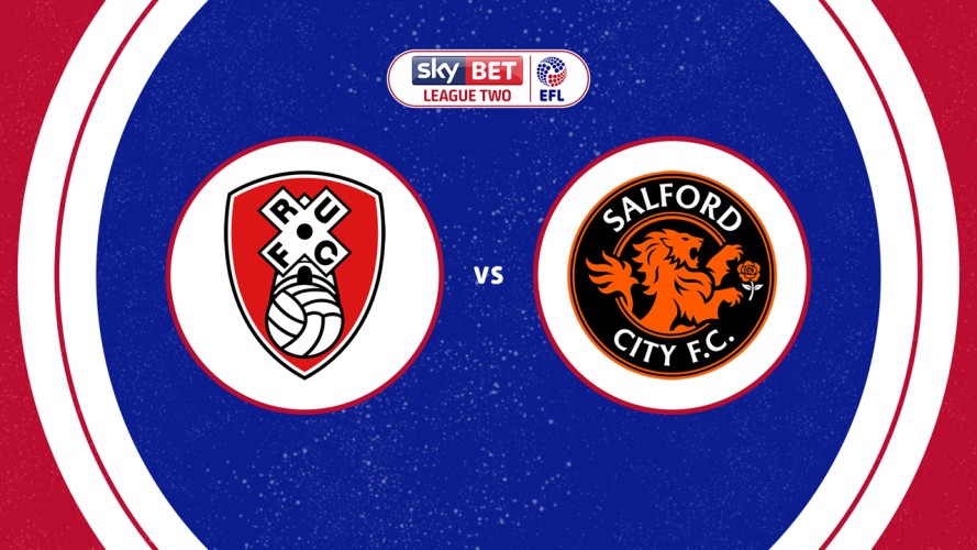 Rotherham United vs Salford City event artwork