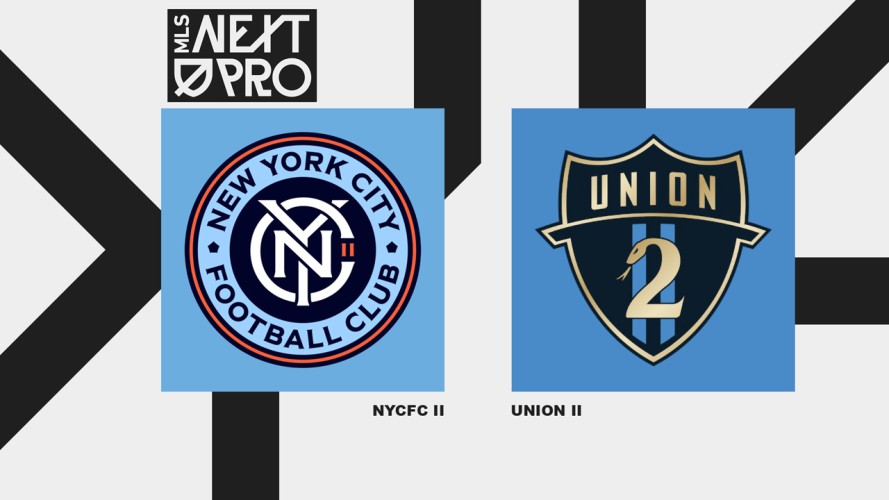 New York City FC II vs Philadelphia Union II event artwork