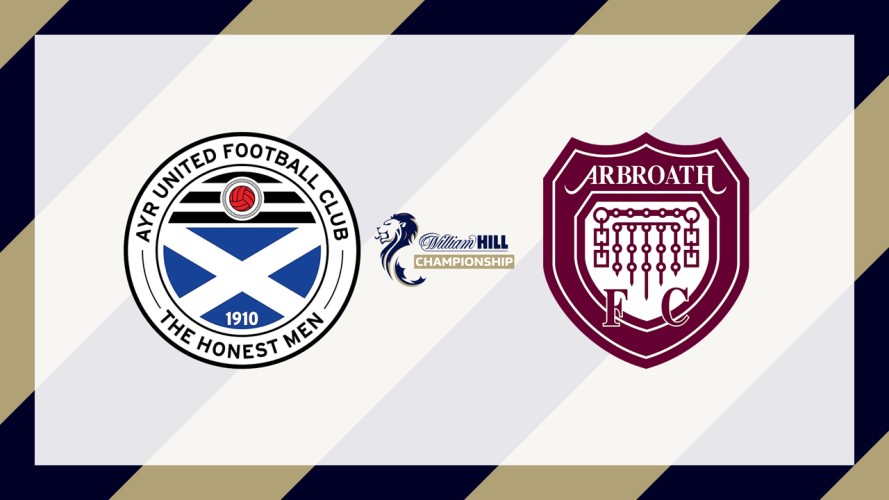 Ayr United vs Arbroath event artwork