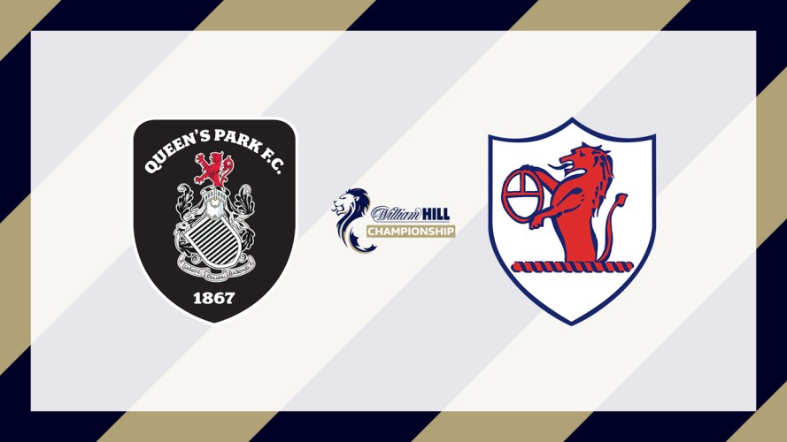 Queen's Park vs Raith Rovers event artwork