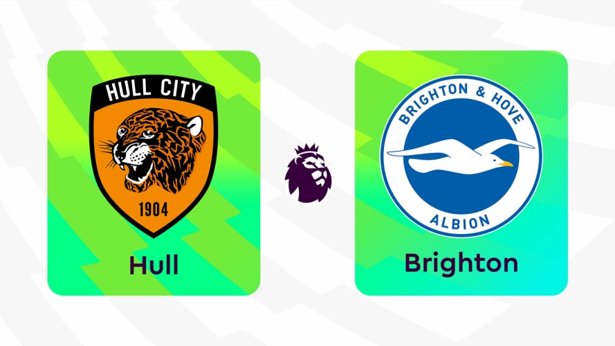 Hull City vs Brighton event artwork