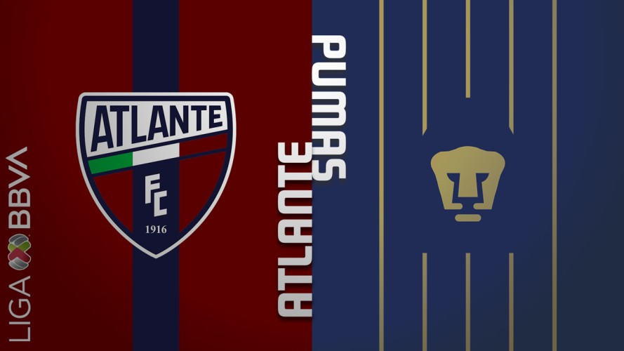 Atlante vs Pumas UNAM event artwork
