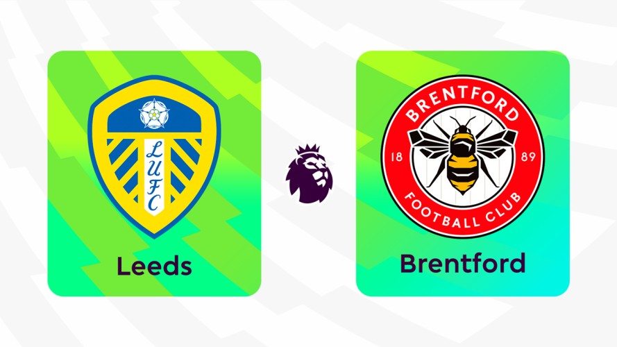 Leeds vs Brentford event artwork
