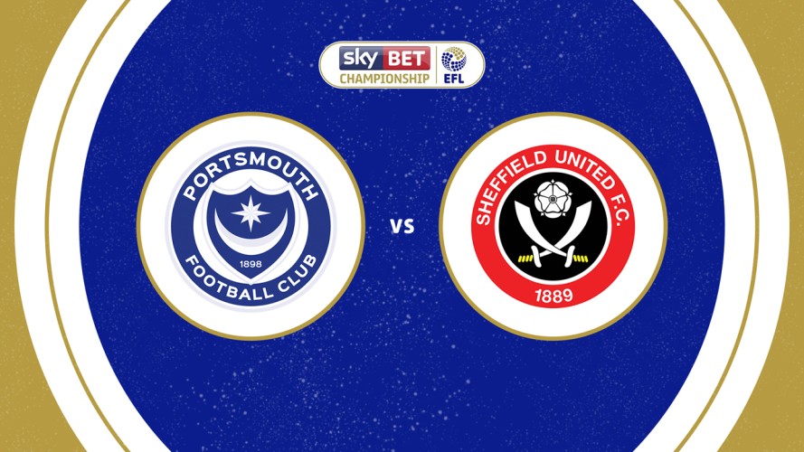 Portsmouth vs Sheffield United event artwork