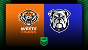 Wests Tigers vs Canterbury Bankstown Bulldogs thumbnail artwork